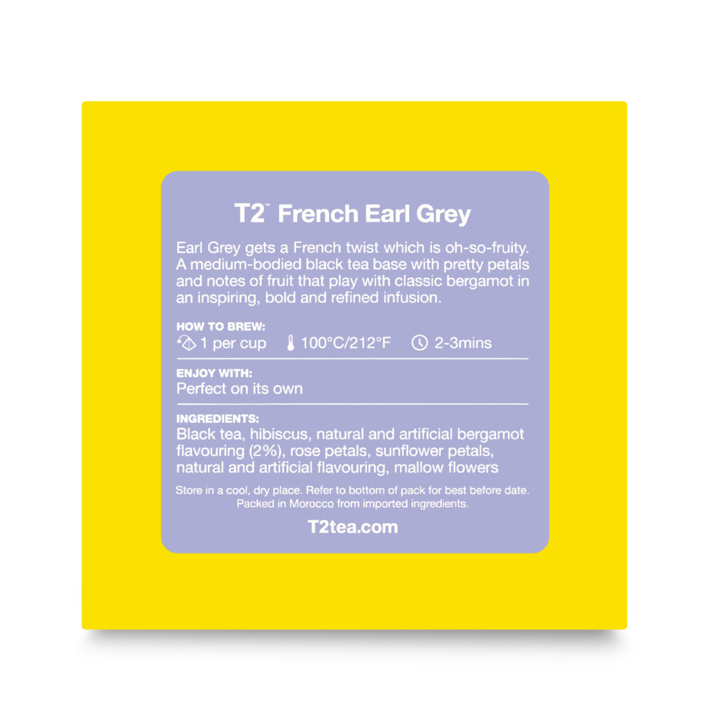 French Earl Grey Tea Bag Cube 25 pack image number 3
