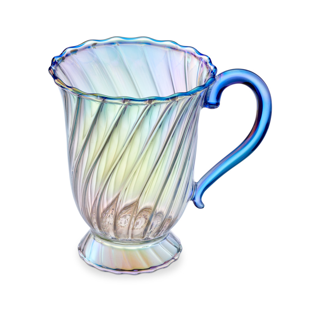 Valentina Glass Pretty Mug Blue image number 0