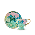 Enchanted Cup & Saucer Turquoise image number 0