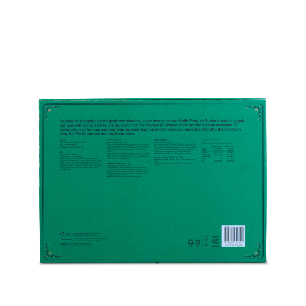 T2 x Penguin Books - Tea & Books: The Wonderful Wizard of Oz Gift Pack image number 5