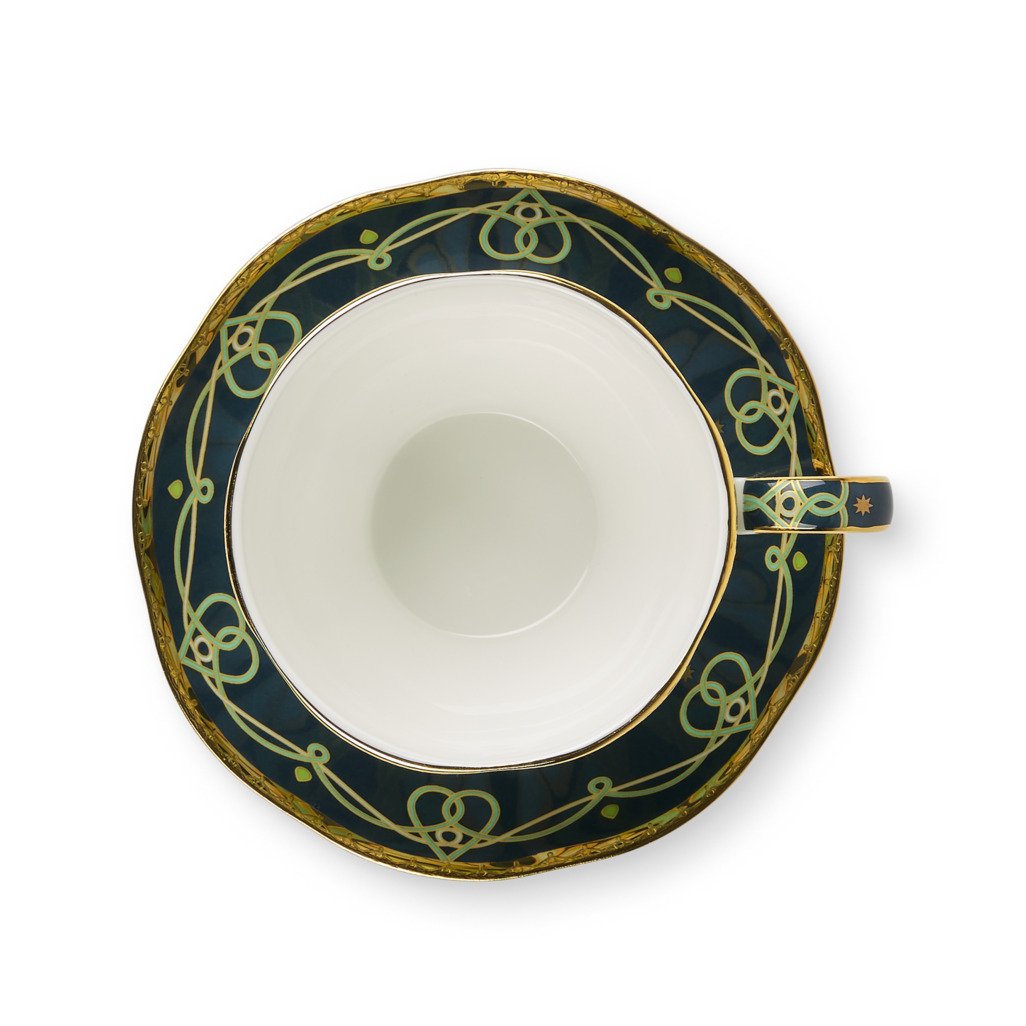 Toulouse Generous Cup & Saucer Midnight image number 3