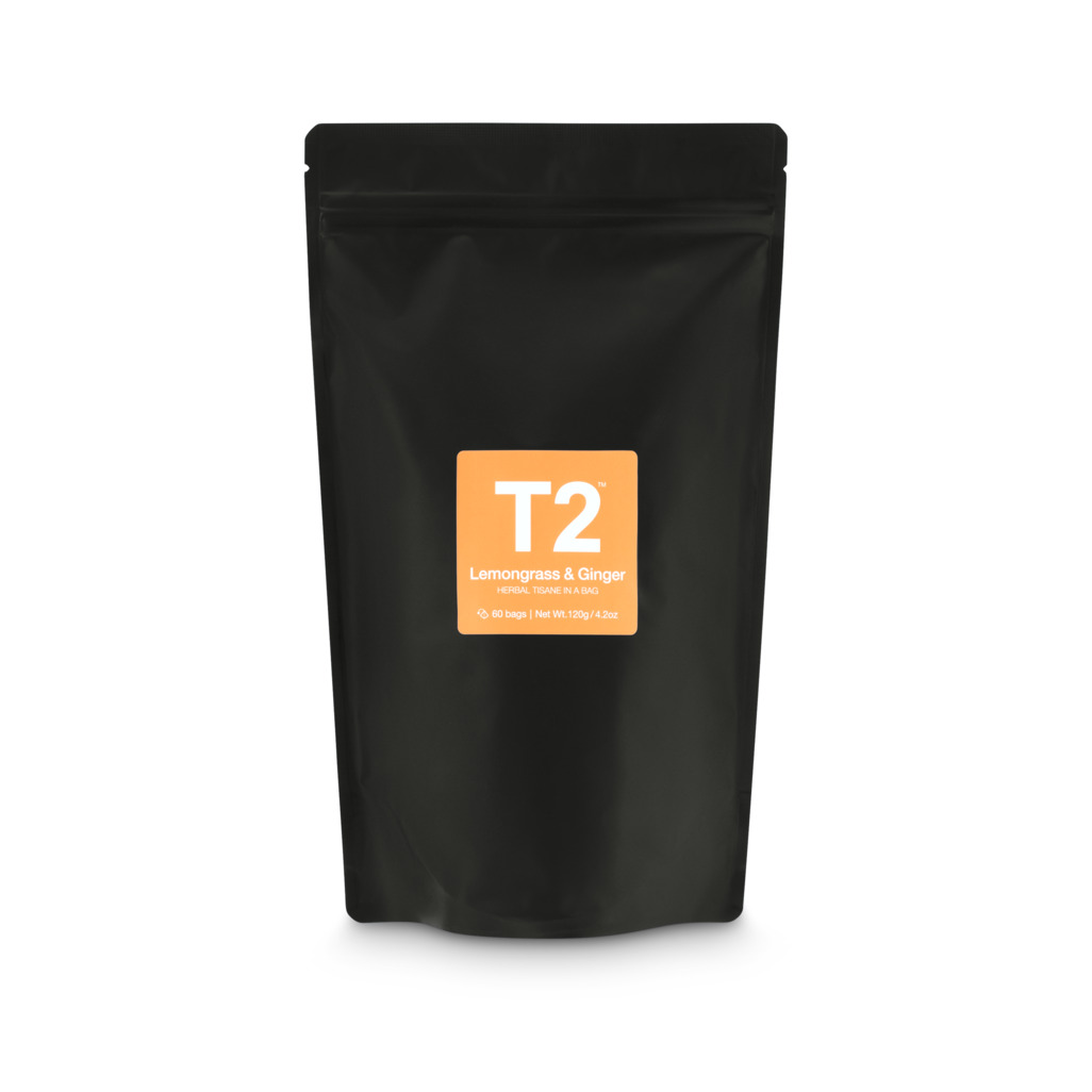 Lemongrass and Ginger Tea bag Refill 60 pack image number 2