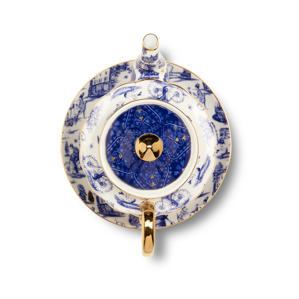 High Tea Hijinks Tea For One Blue image number 4