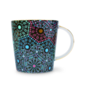 Moroccan Tealeidoscope Black Generous Mug