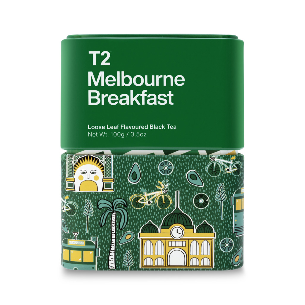 Melbourne Breakfast Loose Leaf Icon Tin 100g image number 2