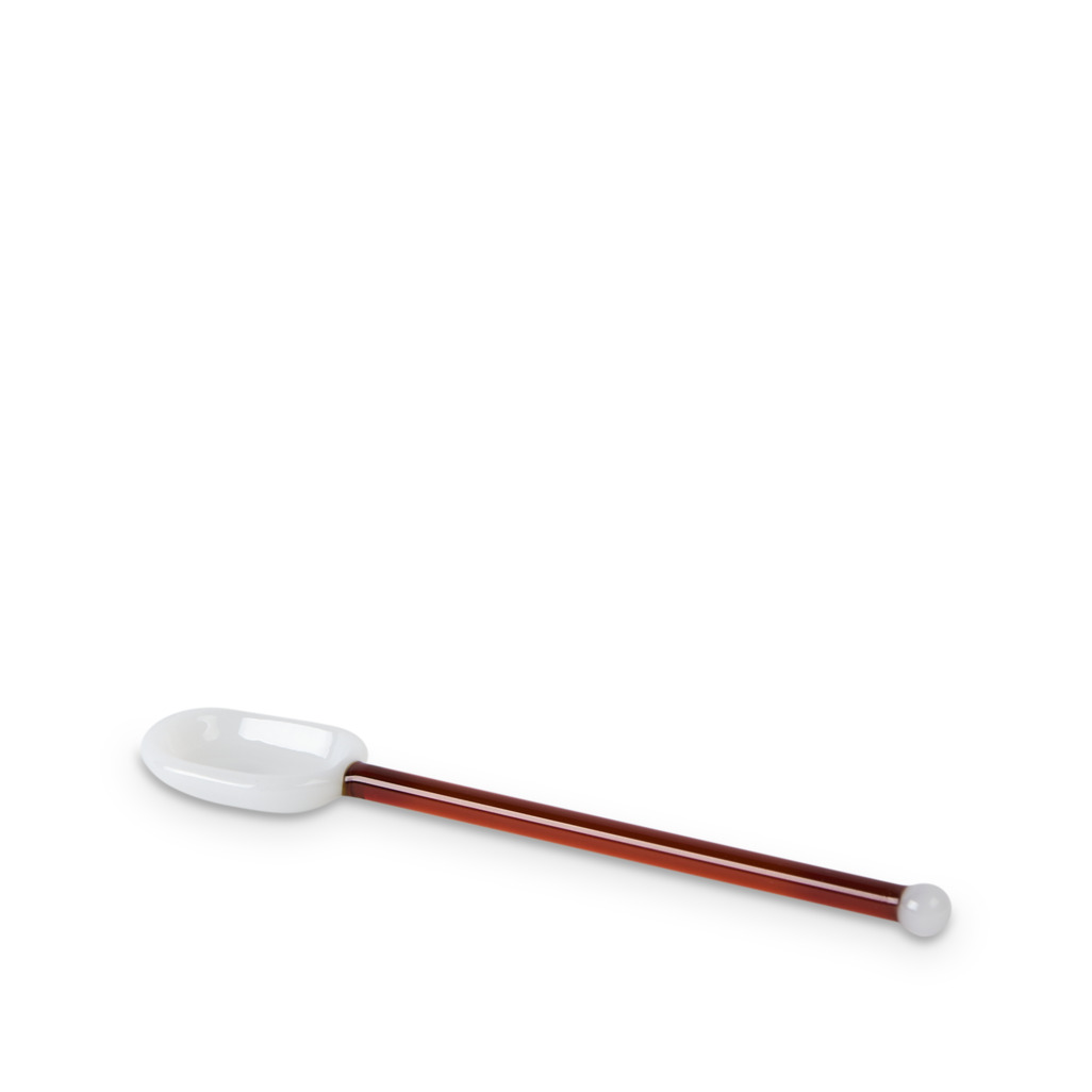 Mimi Glass Teaspoon Amber image number 2