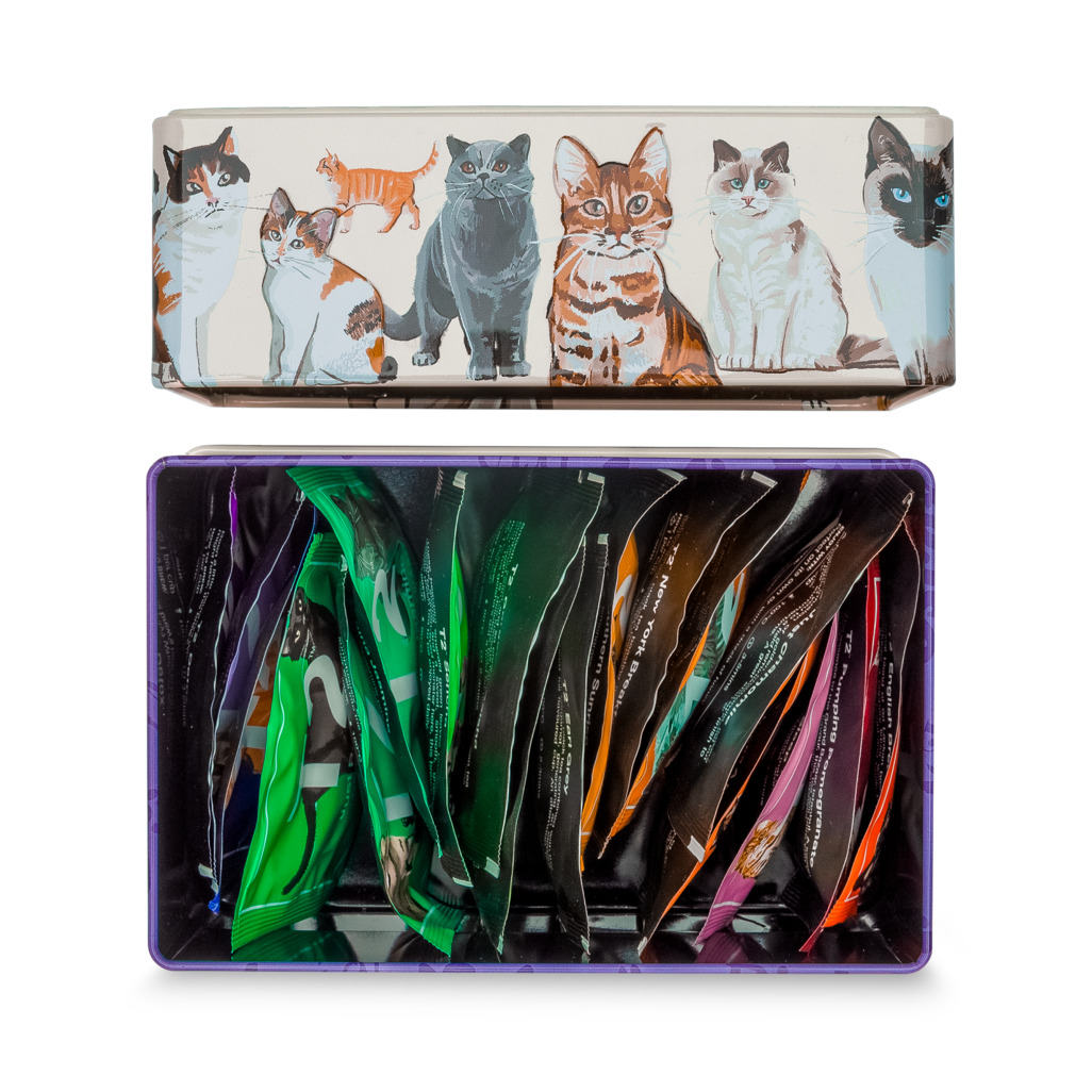 Paws For Tea: Cat Lover’s Edition Tea Bag Tin image number 2
