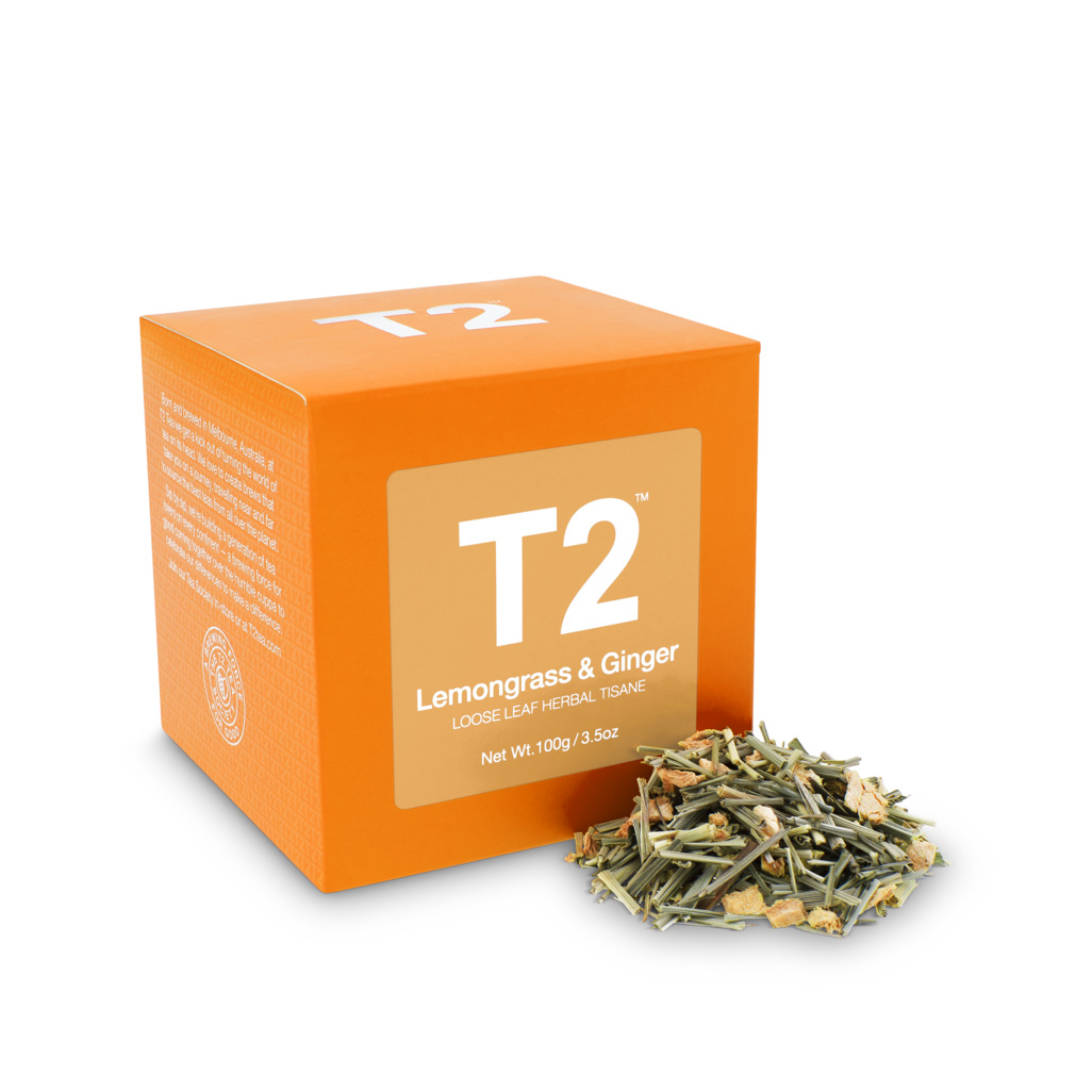 Lemongrass and Ginger Loose Leaf Cube 100g image number 5