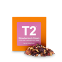 Strawberries & Cream Loose Leaf Cube 100g image number 0
