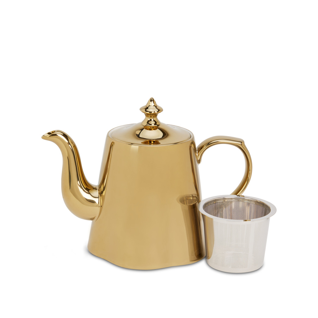 Onyx Gold Teapot image number 1