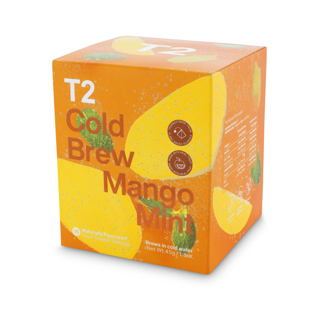 Mango Mint Cold Brew Tea Bag Pack 15 pack image number 5