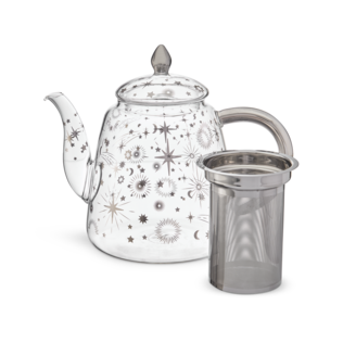 Starlight Glass Tall Teapot