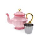 Ombre Opulence Tall Teapot Pink image number 1