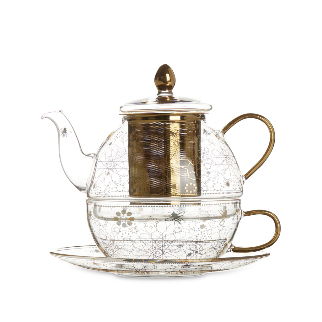 Bee Moroccan Glass Tea For One image number 0