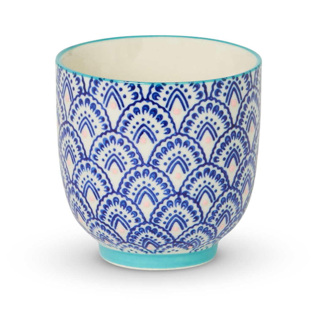 Fantastic Fandangle Tea Cup Navy Peacock Tea Cups T2 USA