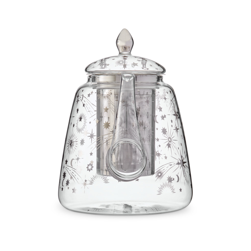 Starlight Glass Tall Teapot image number 3
