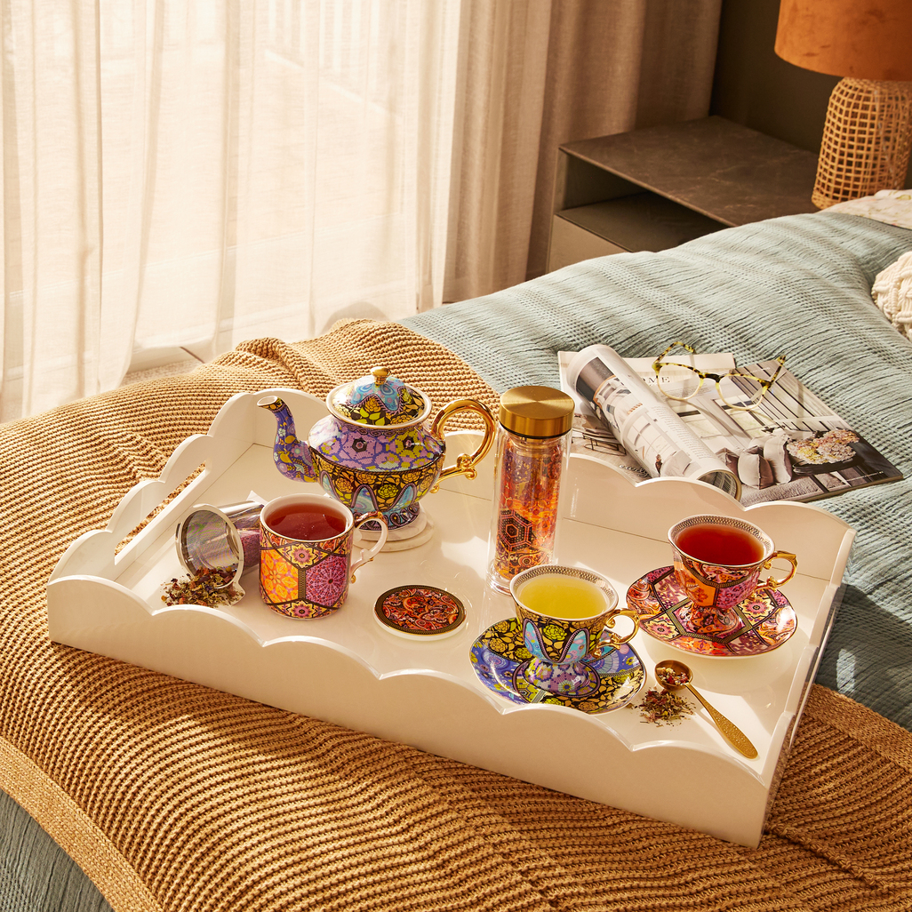 T2 Boxed Double Walled Glass Flask Vintage Vibes Remix image number 6