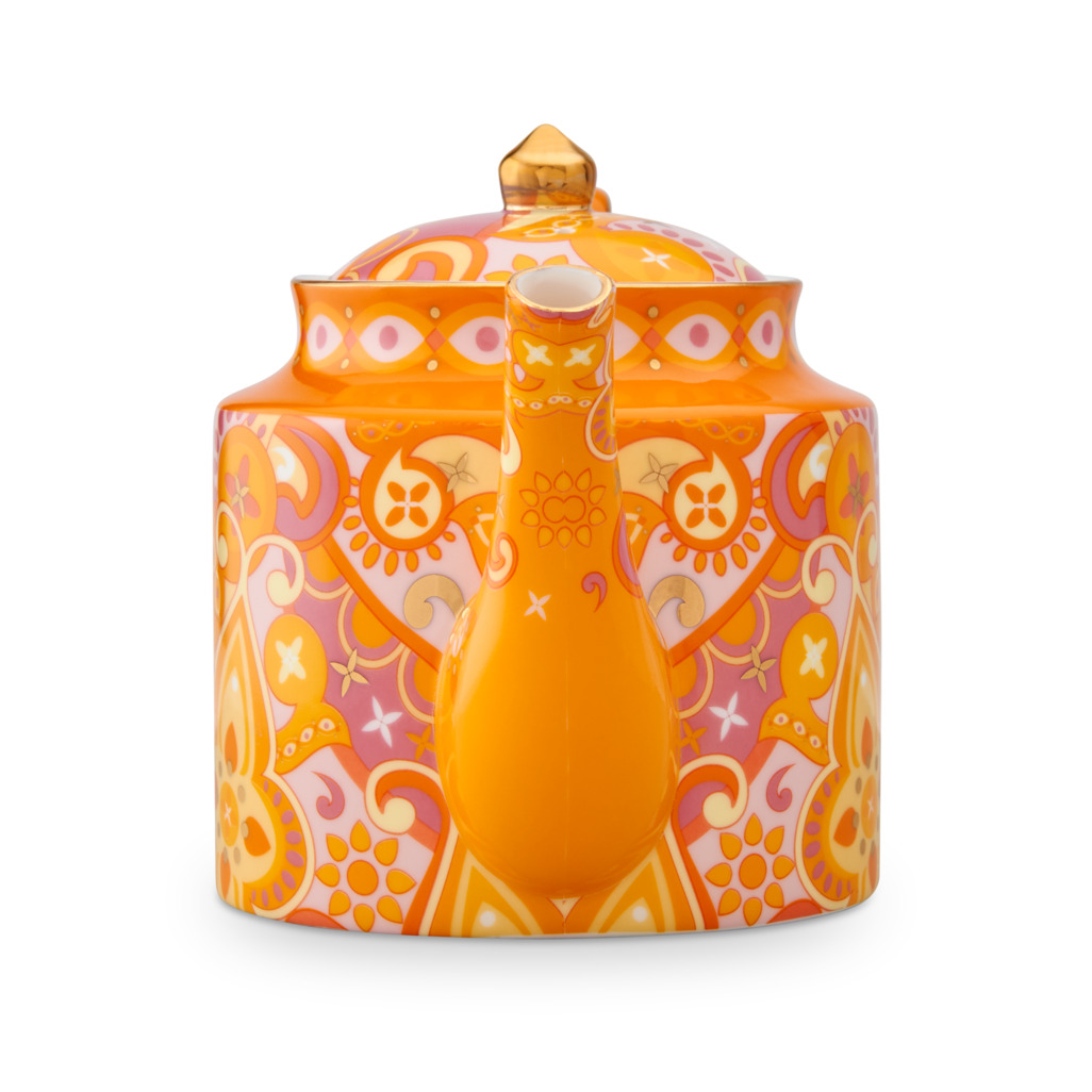 Lollapalooza Teapot Tangerine image number 3
