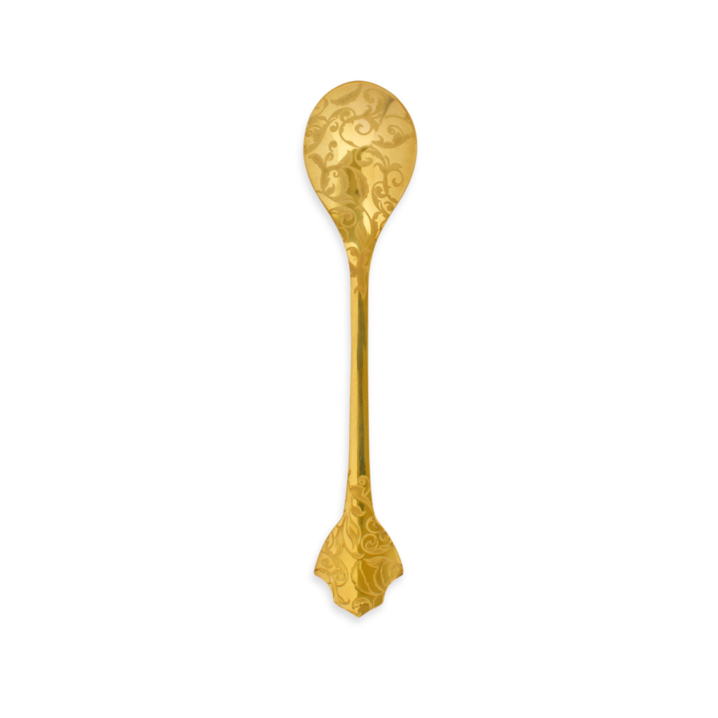 Midsummer Magic Short Teaspoon Gold image number 0
