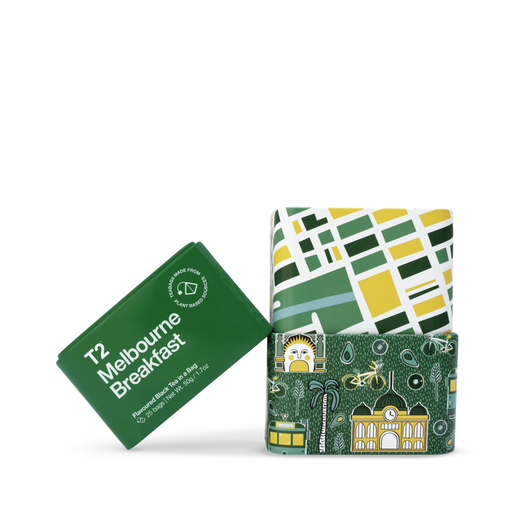Melbourne Breakfast Tea Bag Icon Tin 25 pack image number 3