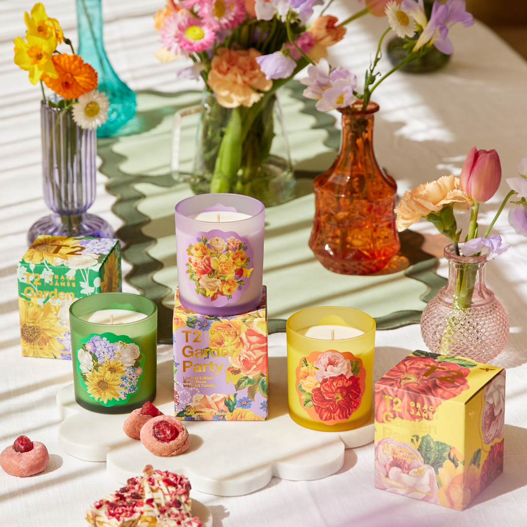 Garden Party Candle Black Tea & Lychee image number 4