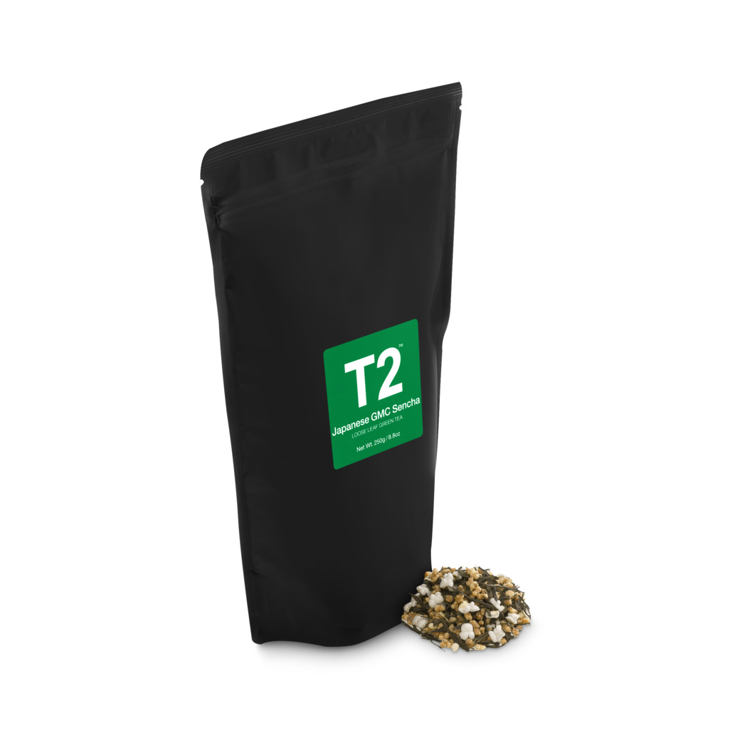 Japanese Gen Mai Cha Sencha Loose Leaf Refill 250g image number 4