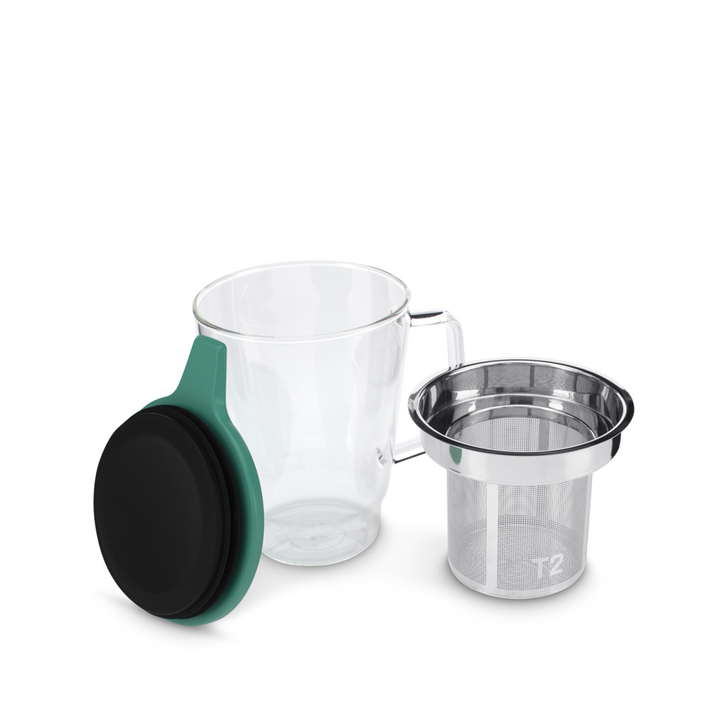 T2 Teaset Glass Aqua Teamug image number 2