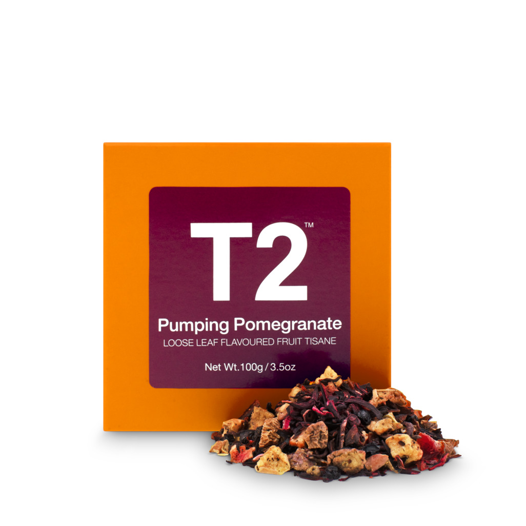 Pumping Pomegranate Loose Leaf Cube 100g