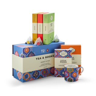 T2 x Penguin Books - Tea & Books: General Fiction Tea Bag Gift Pack