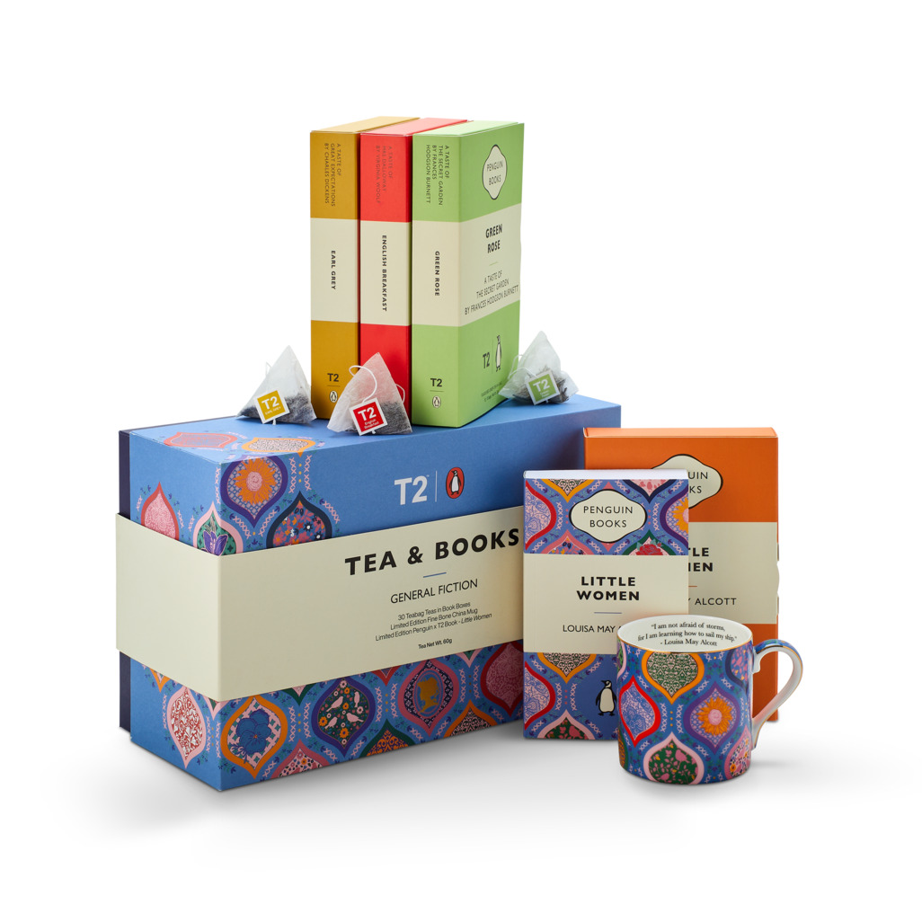 T2 x Penguin Books - Tea & Books: General Fiction Tea Bag Gift Pack image number 0