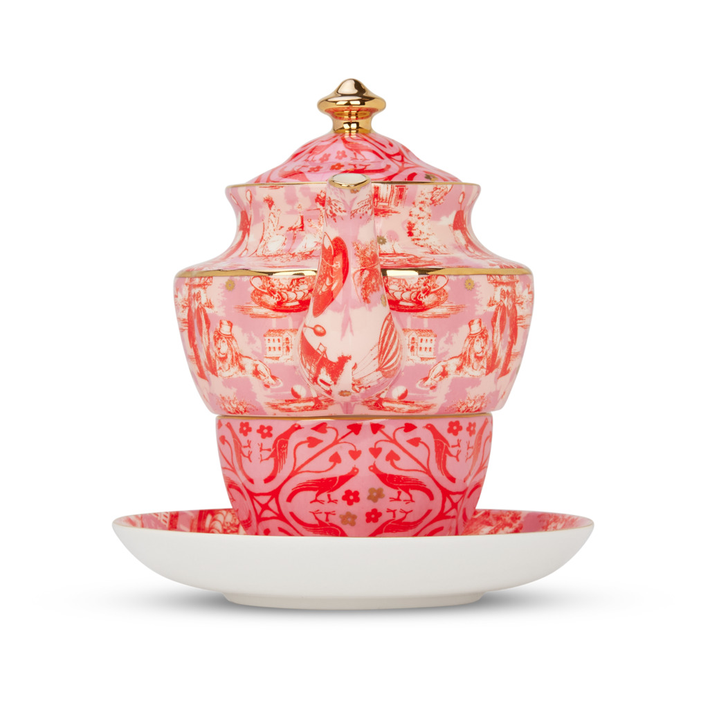 High Tea Hijinks Tea For One Pink image number 3