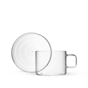 Gigi Glass Cup & Saucer image number 0