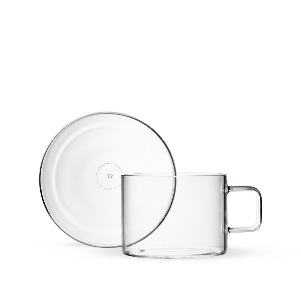 Gigi Glass Cup & Saucer image number 0