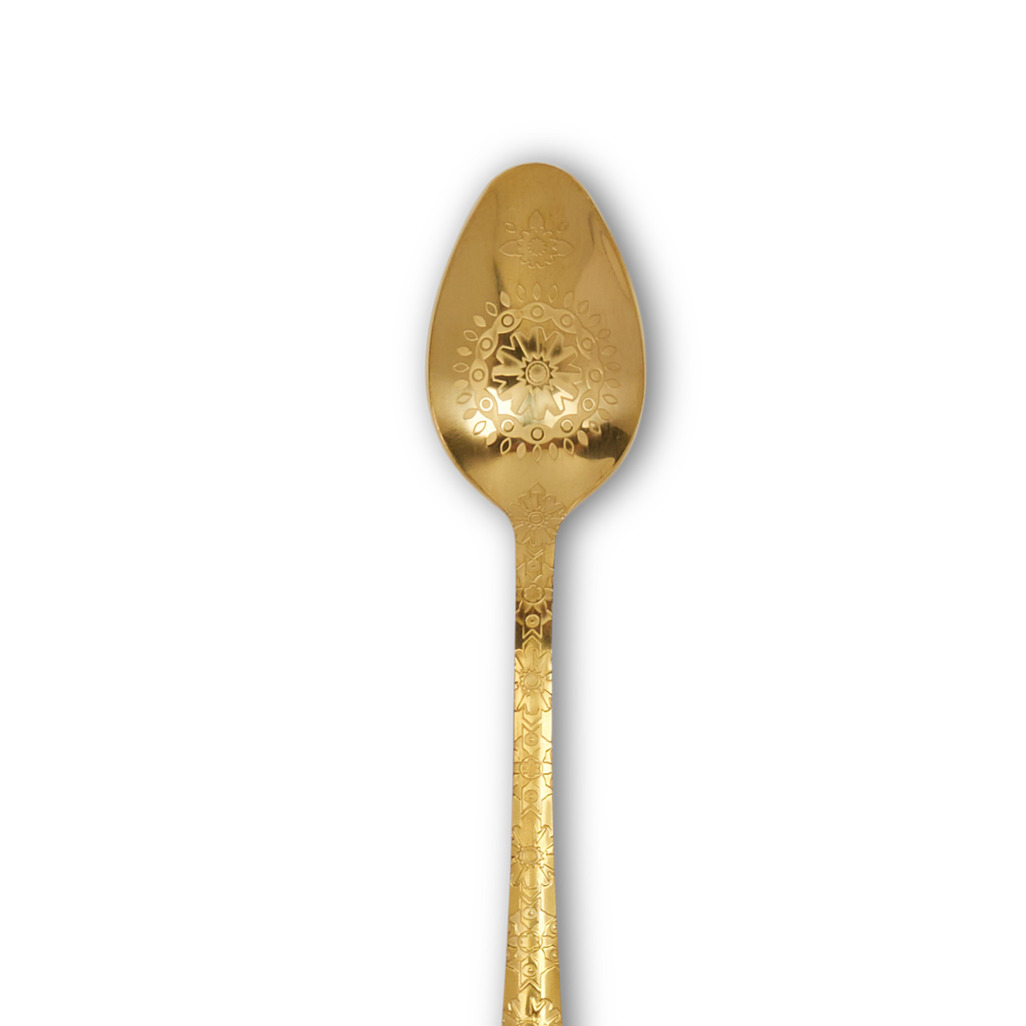 Euphoric Folk Teaspoon Gold image number 1