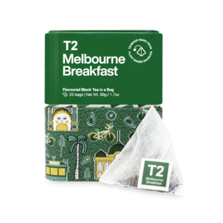 Melbourne Breakfast Tea Bag Icon Tin 25 pack