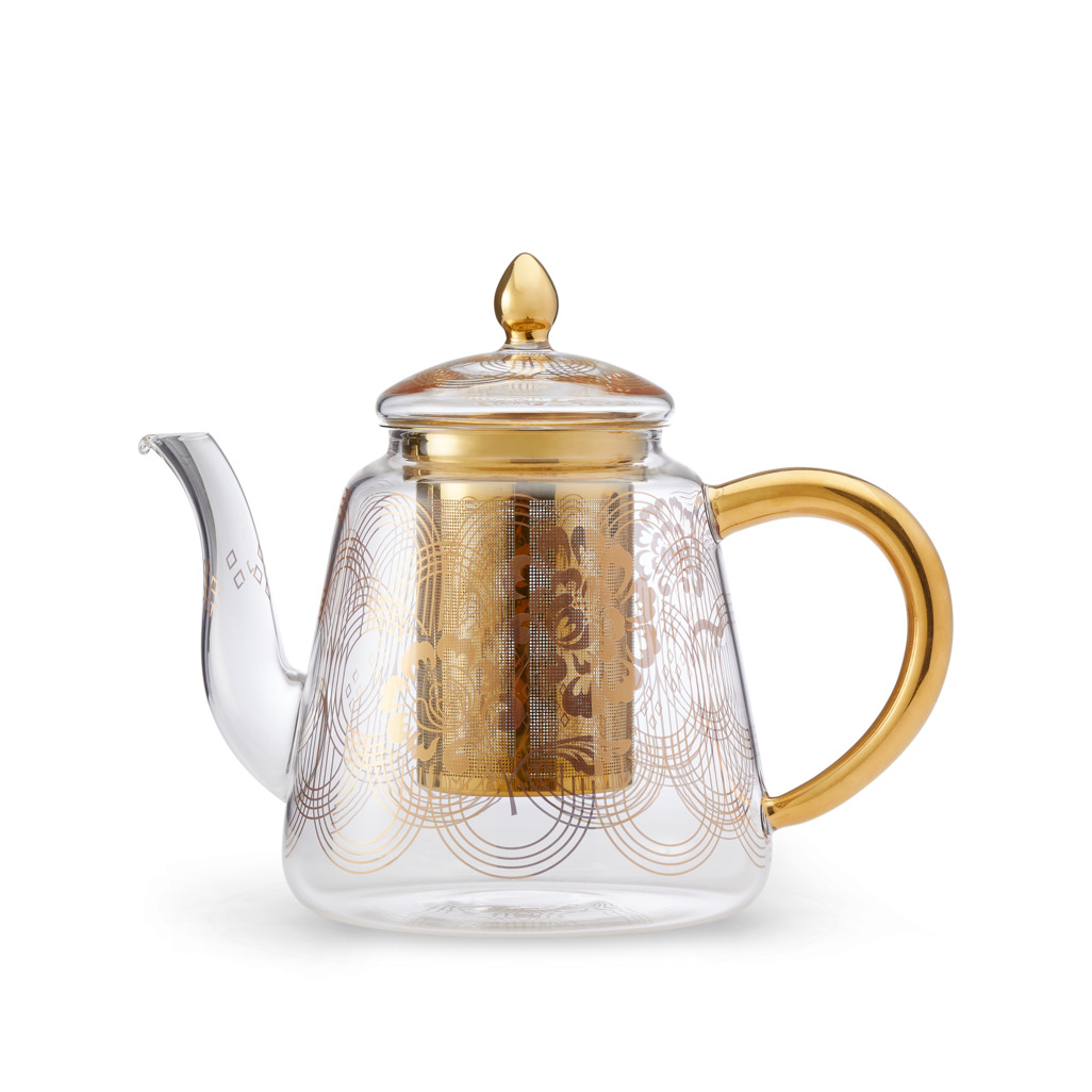 Deco Dazzler Glass Teapot Teapots T2 Australia