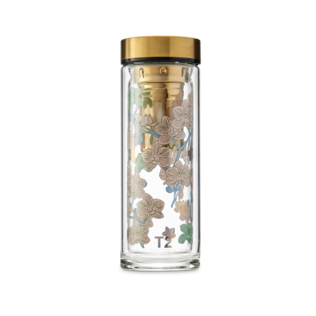 T2 Boxed Double Wall Glass Flask Enchanted