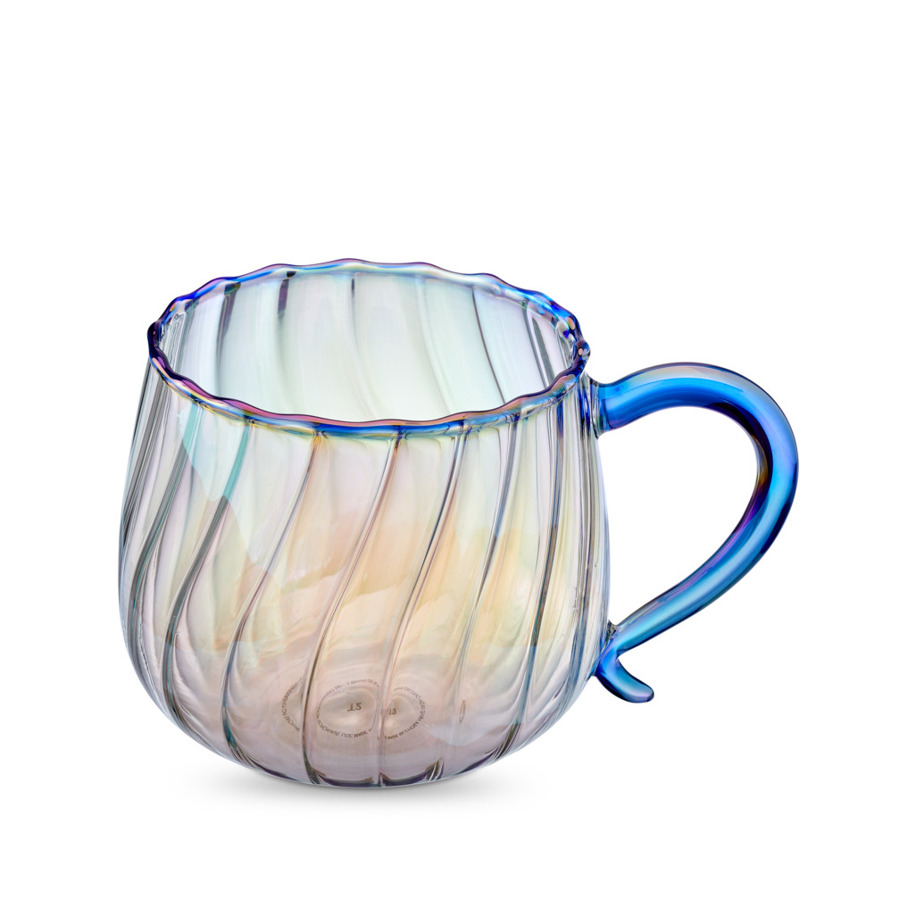 Valentina Glass Generous Mug Blue image number 0