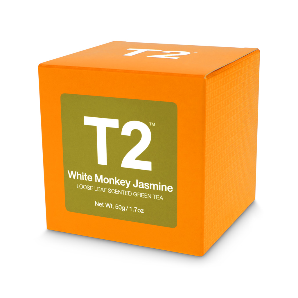 White Monkey Jasmine Loose Leaf Cube 50g image number 4