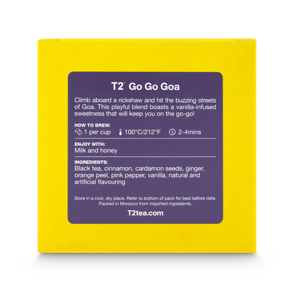Go Go Goa Tea Bag Cube 25 pack image number 3
