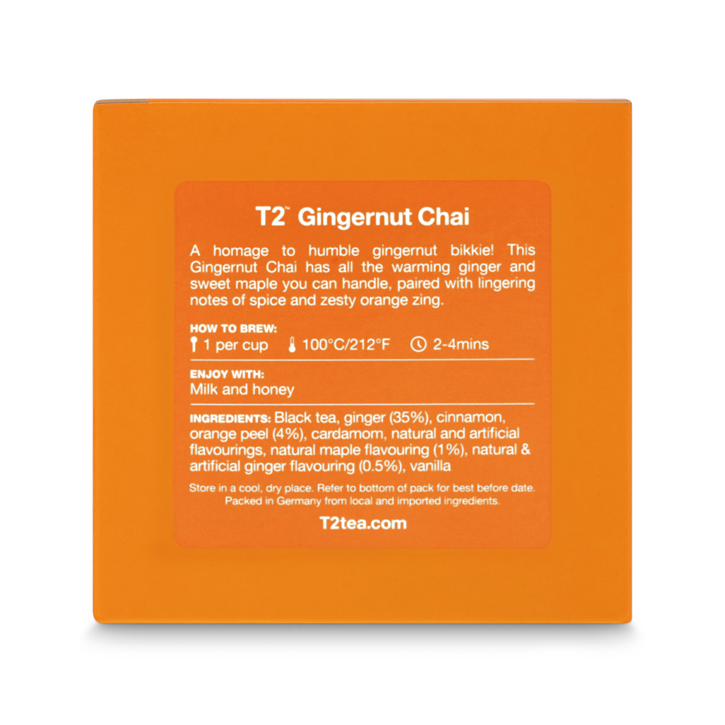 Gingernut Chai Loose Leaf Cube 100g image number 3