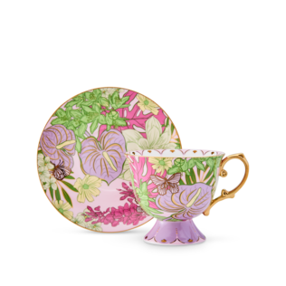 Enchanted Cup & Saucer Lilac