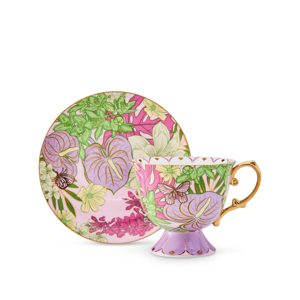 Enchanted Cup & Saucer Lilac image number 0