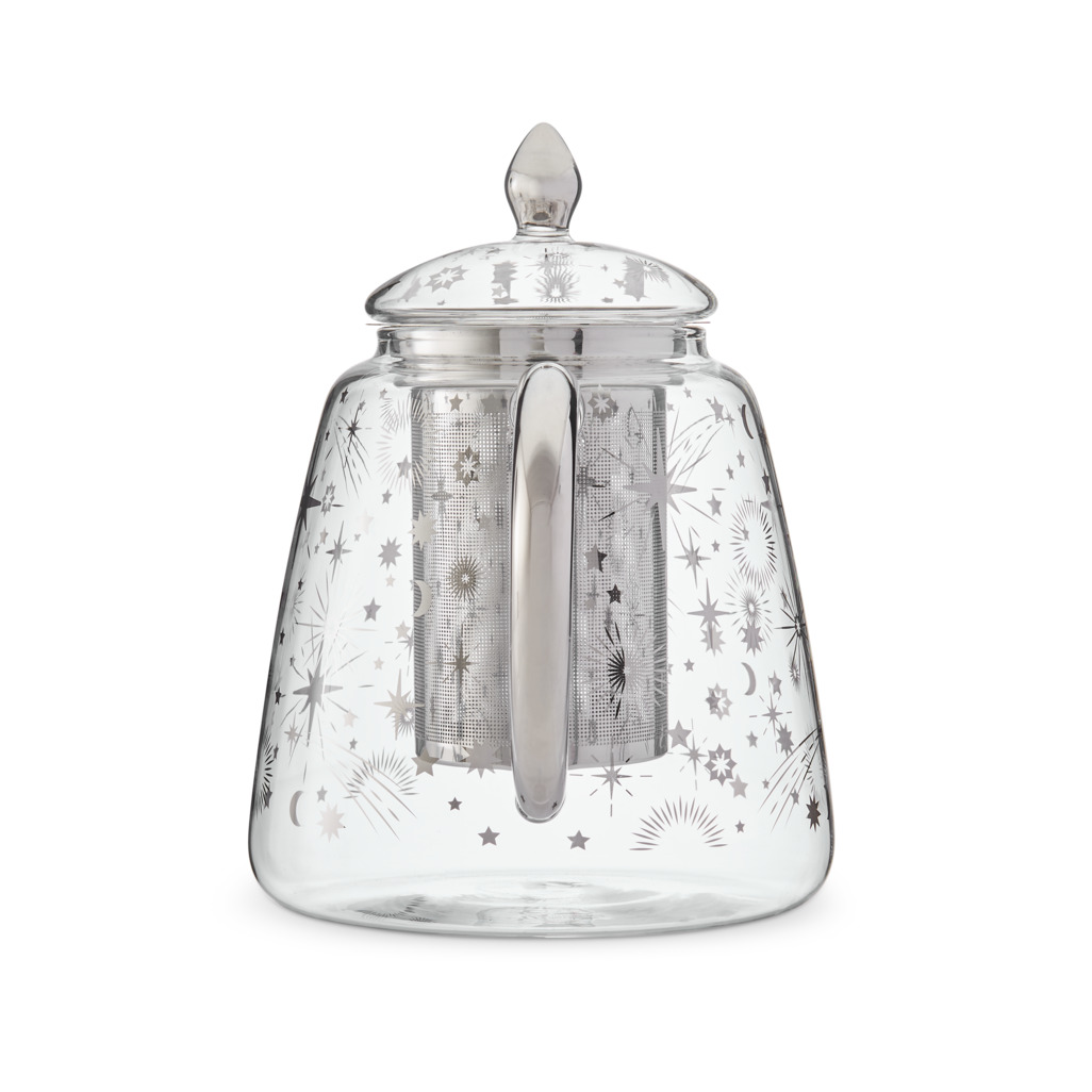Starlight Glass Tall Teapot image number 2