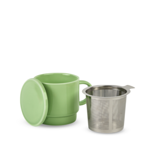 Billy Mug With Infuser Pistachio