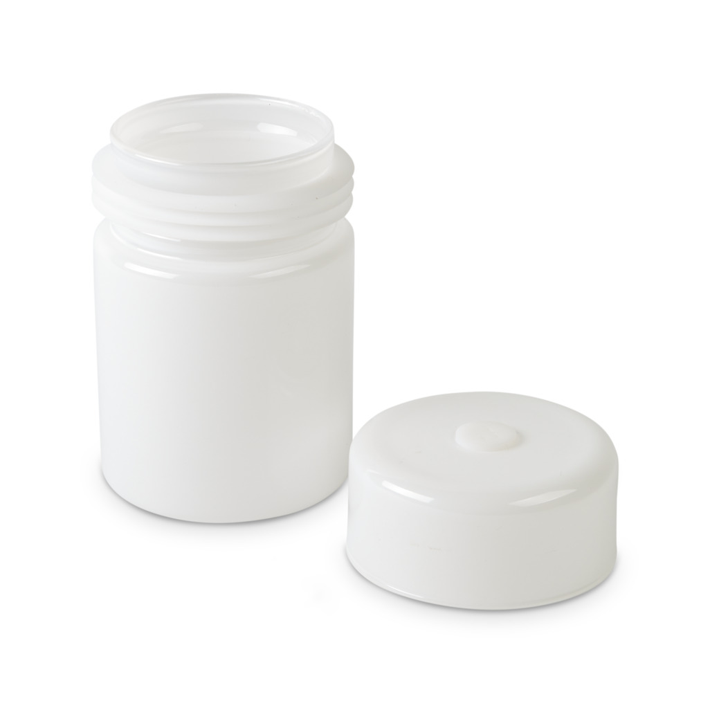 Glass Storage Jar White image number 1