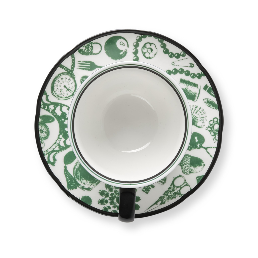 Curios Cup & Saucer Emerald image number 3