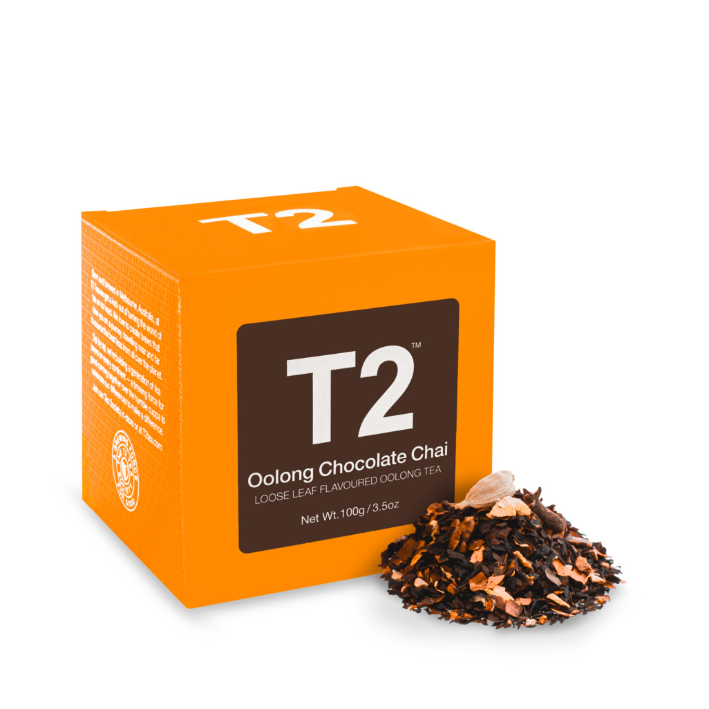 Oolong Chocolate Chai Loose Leaf Cube 100g image number 4