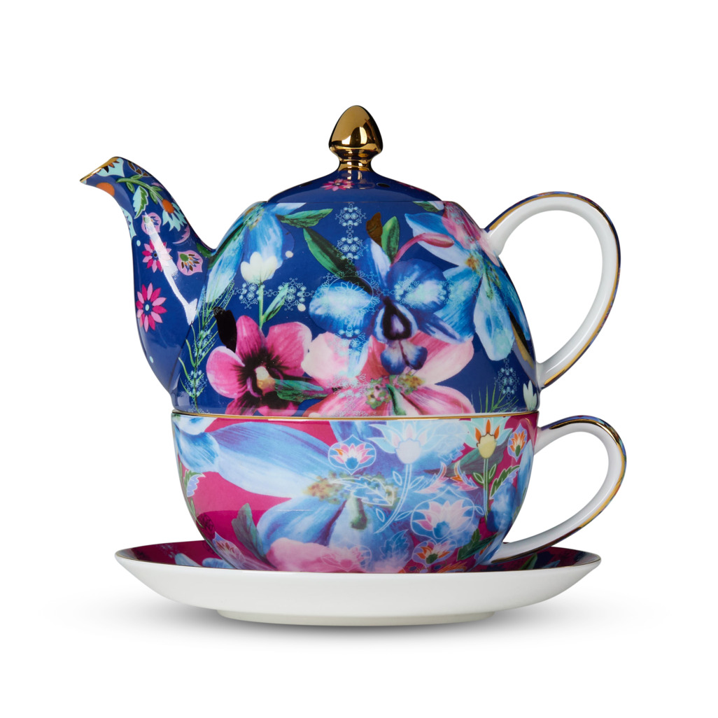 Boxed Midnight Blooms Tea For One Tea for One Sets T2 NZ