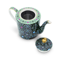Moroccan Tealeidoscope Black Teapot Large image number 5